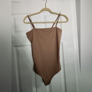 Brown bodysuit